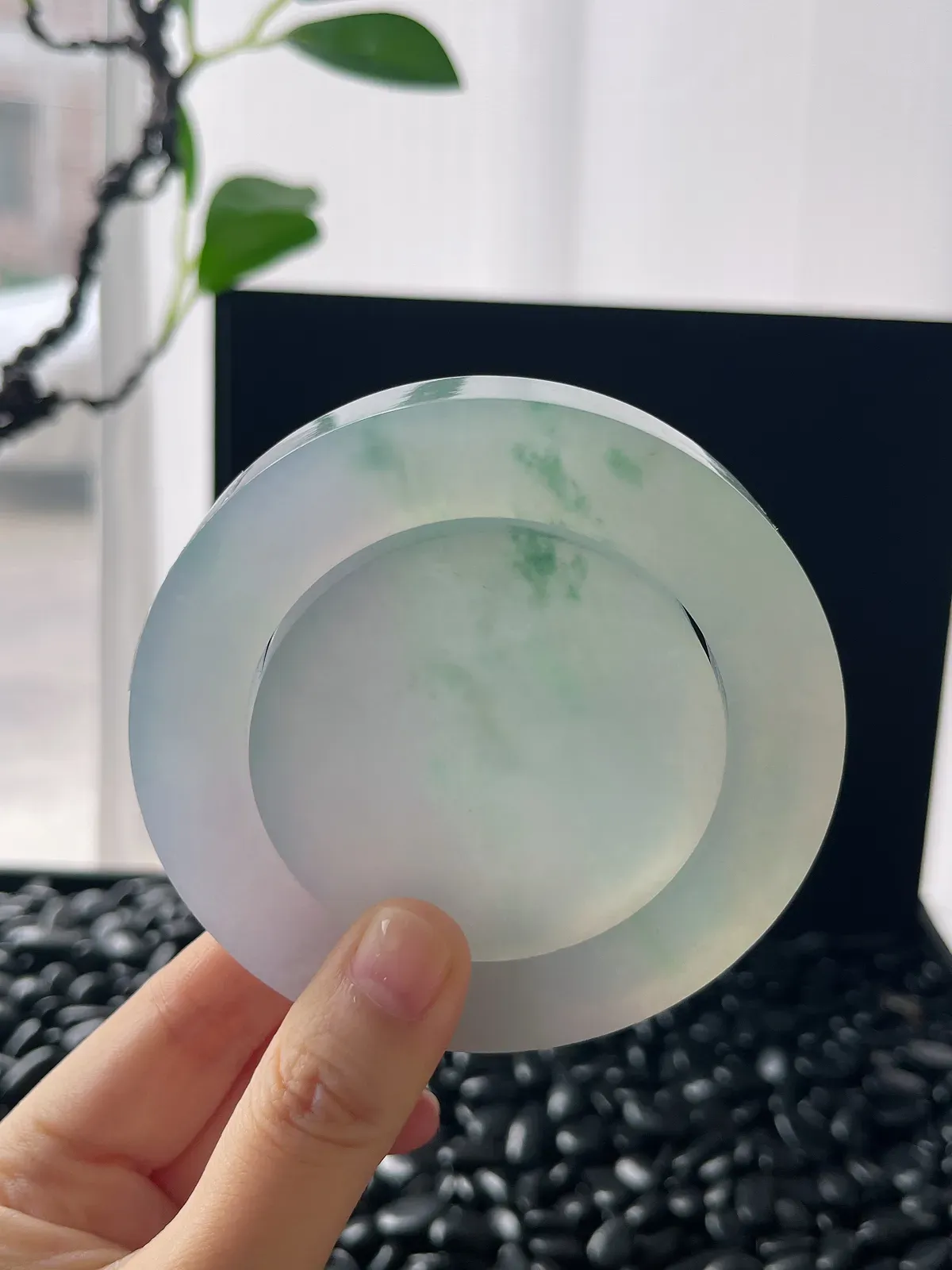 翡翠镯饼，⭕️正圈最大做63，圆条最大做59；最小做54.8