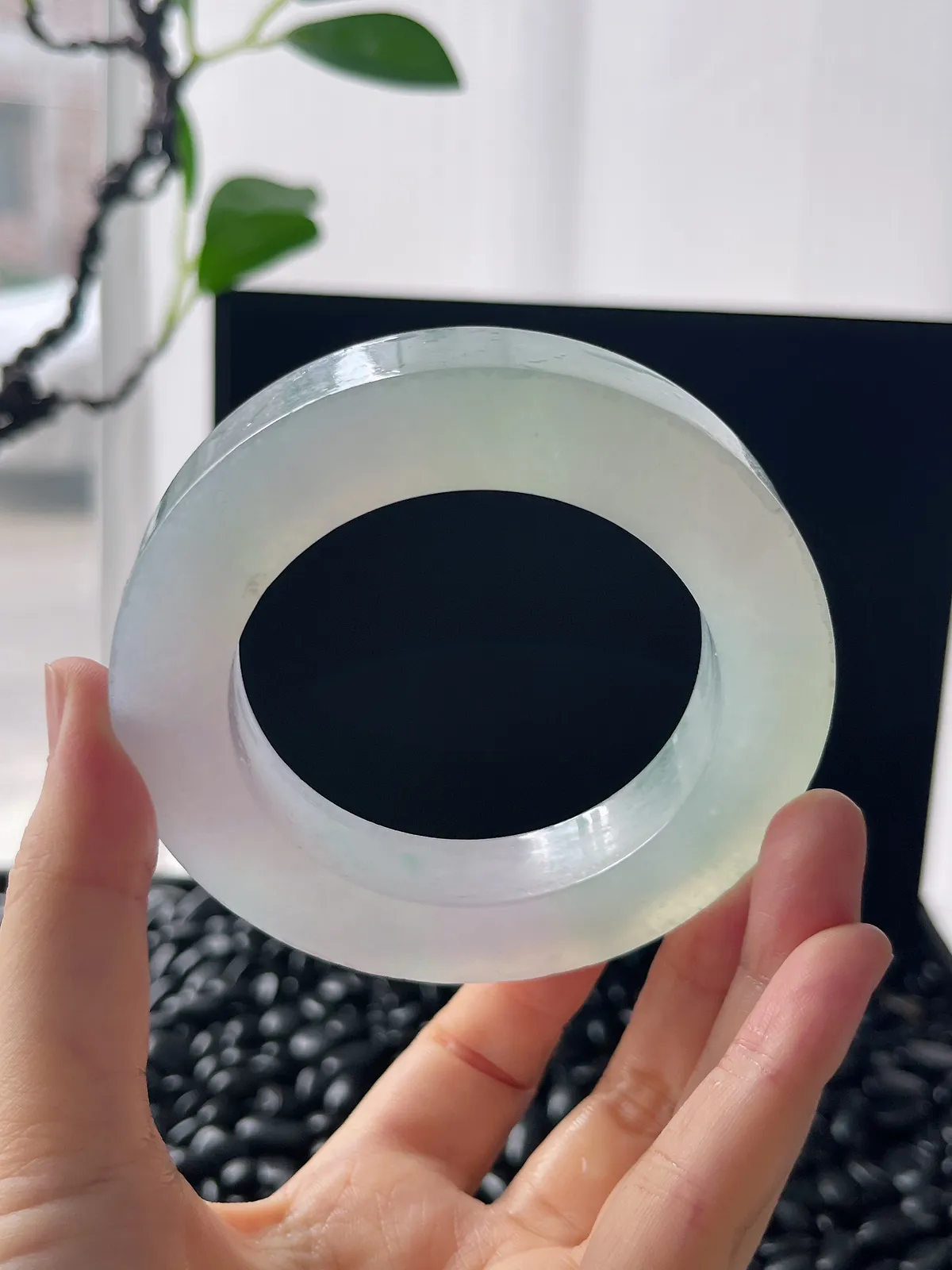 翡翠镯饼，⭕️正圈最大做63，圆条最大做59；最小做54.8