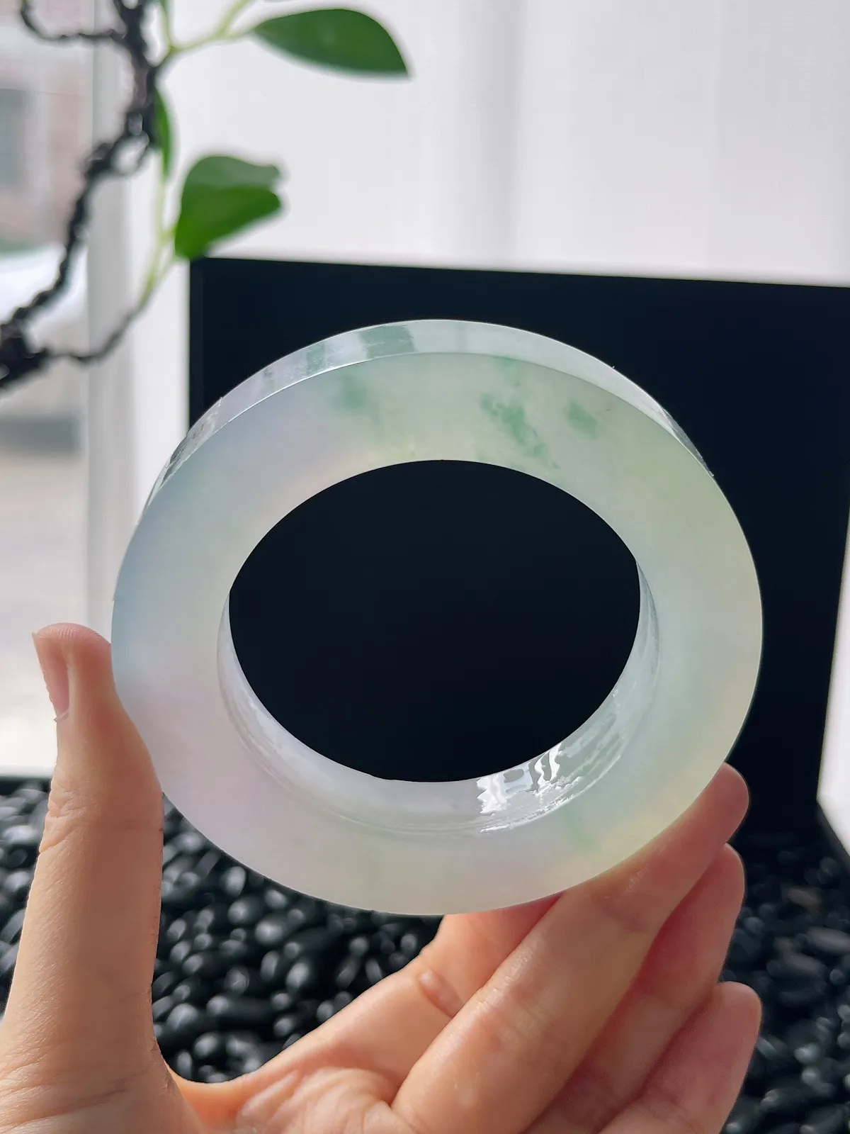 翡翠镯饼，⭕️正圈最大做63，圆条最大做59；最小做54.8