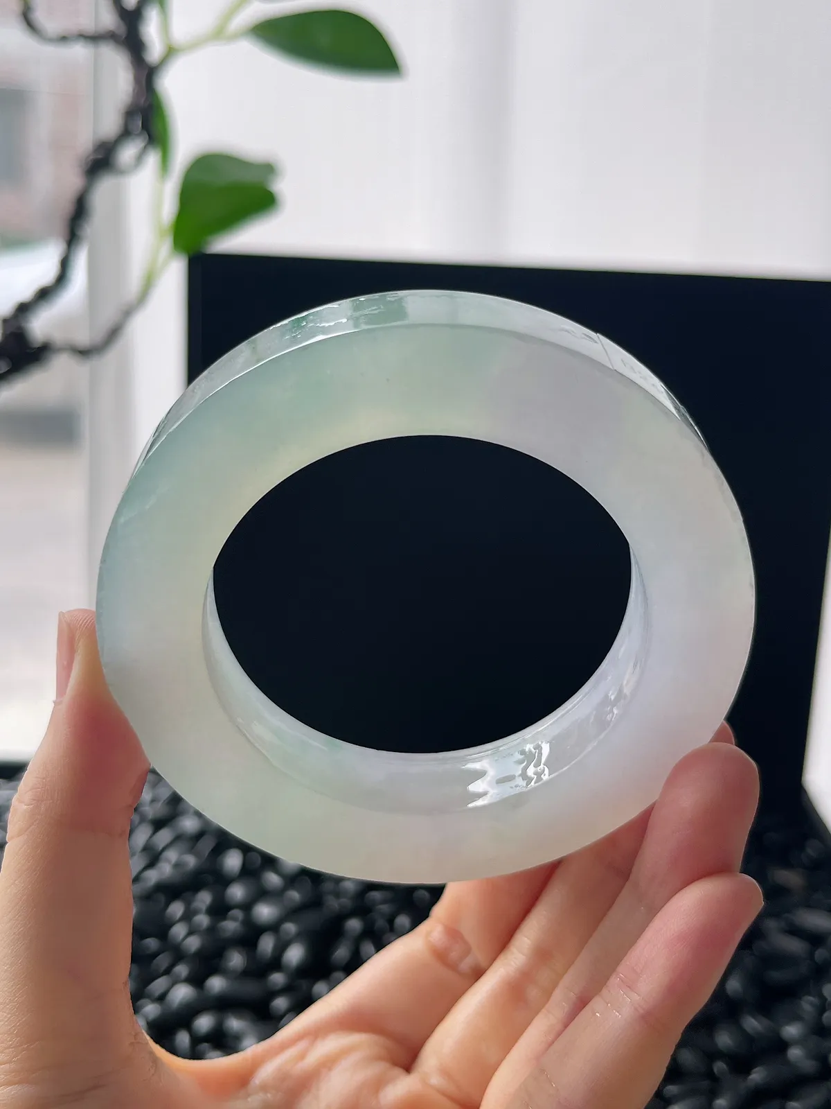 翡翠镯饼，⭕️正圈最大做63，圆条最大做59；最小做54.8