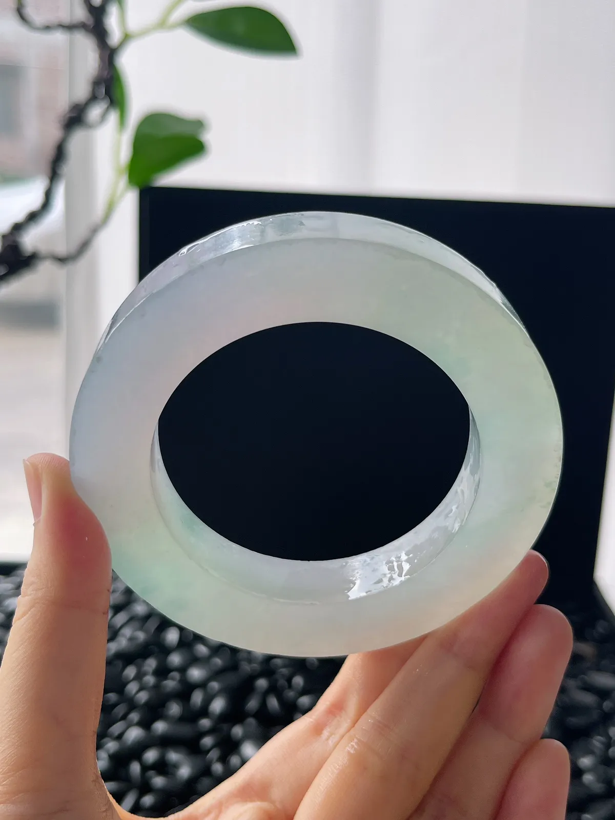 翡翠镯饼，⭕️正圈最大做65，圆条最大做61；最小做55