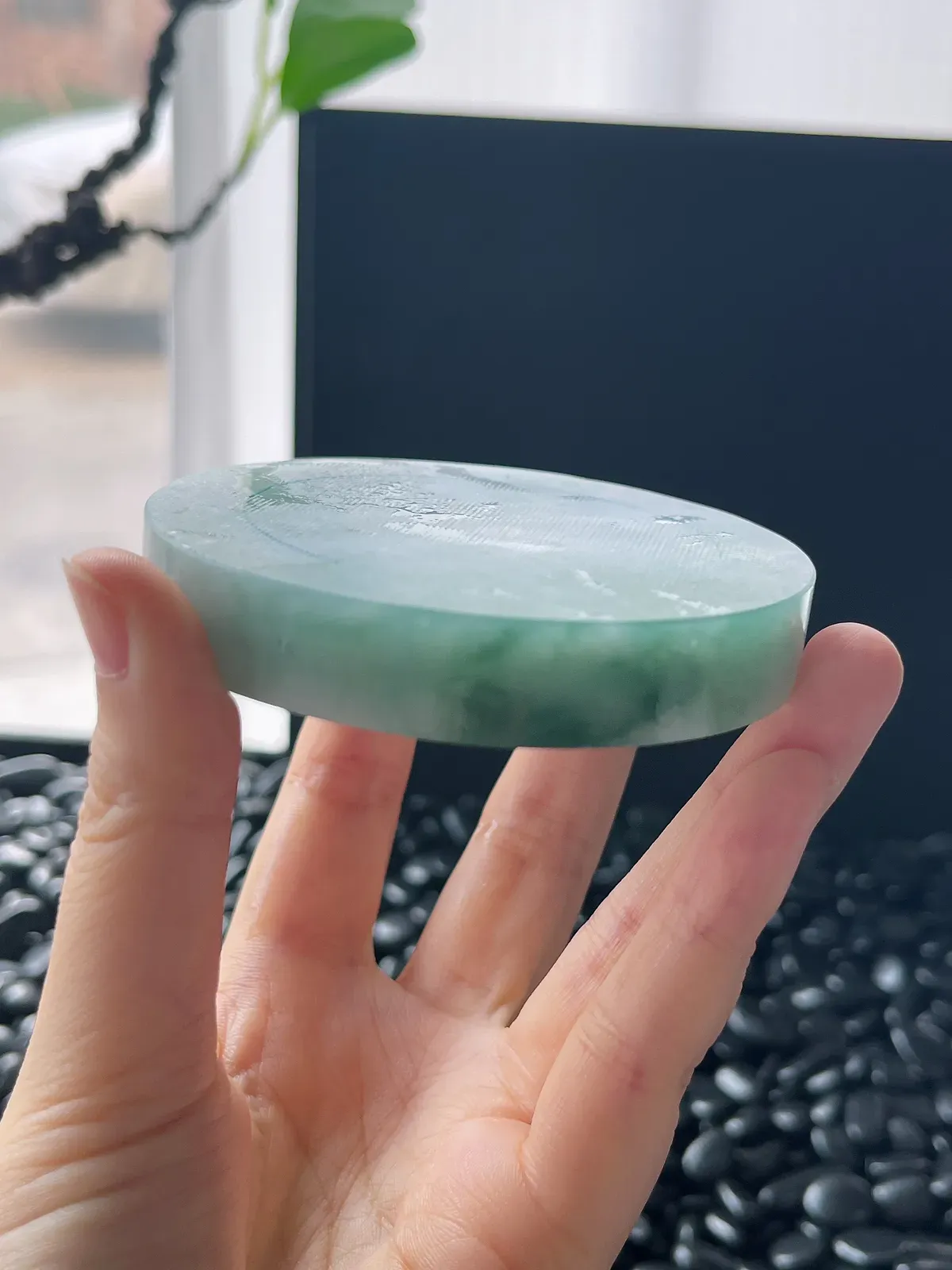 翡翠镯饼，⭕️正圈最大做57，圆条最大做53