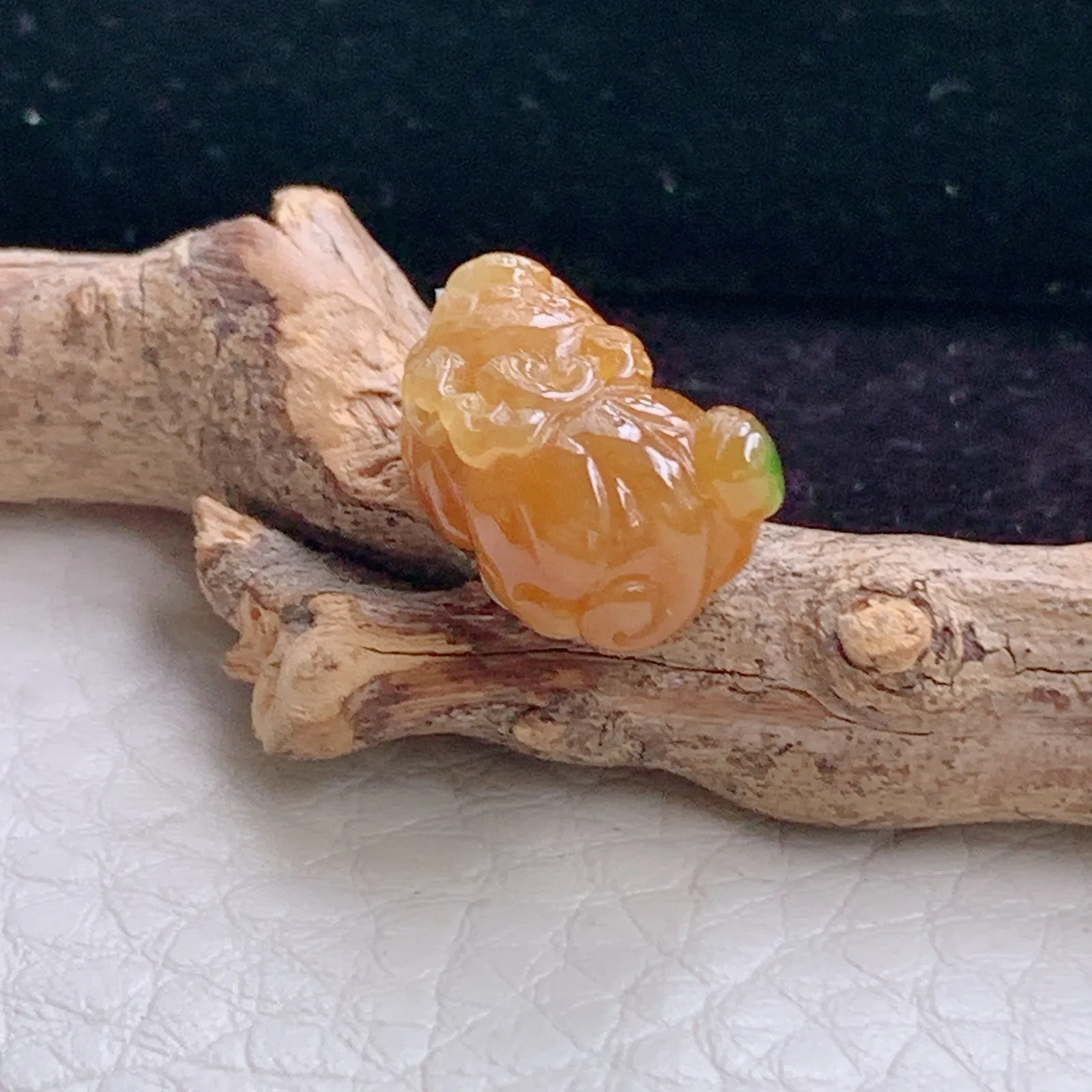 lz实拍17*7.8*10老坑精雕缅甸翡翠饱满招财貔貅 小皮休玉吊坠 玉挂件