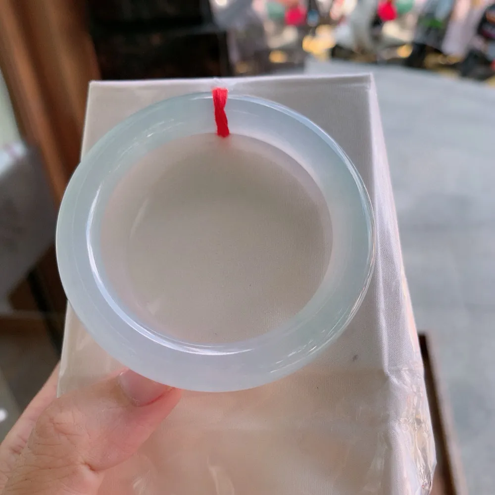 圆条高冰白月光 天然棉根 尺寸:54.7/10/9.4 种水好