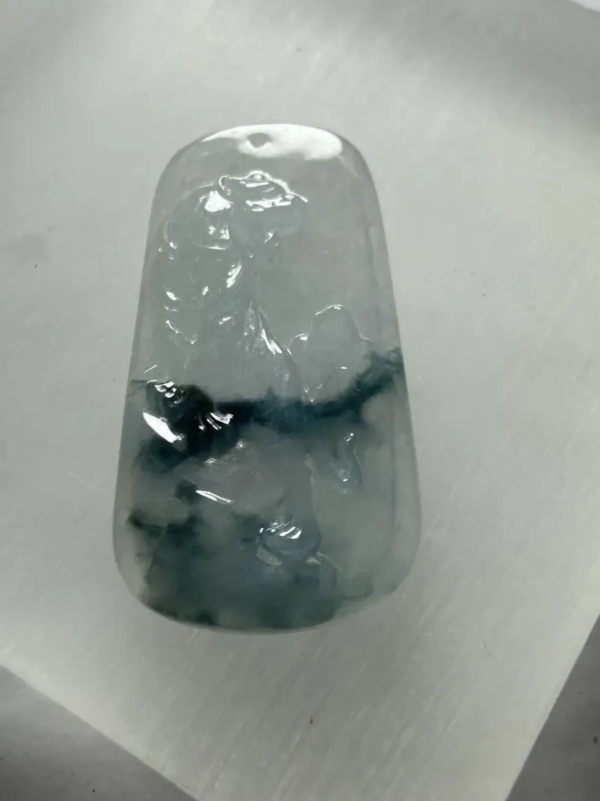 缅甸翡翠A货，老虎生肖，平平安安，健健康康，快快乐乐，上身效果非常好