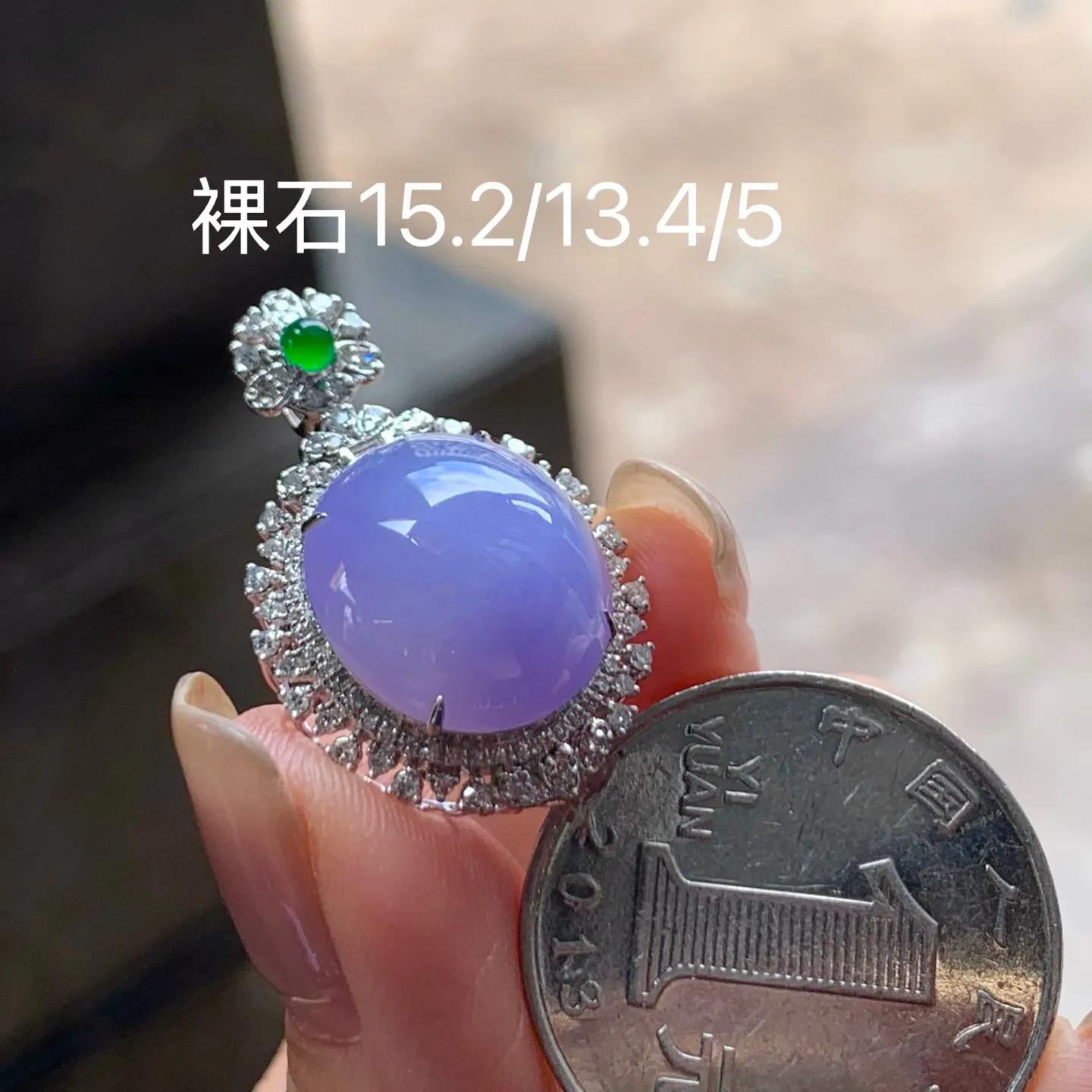 春色蛋面
真金镶嵌 精致
