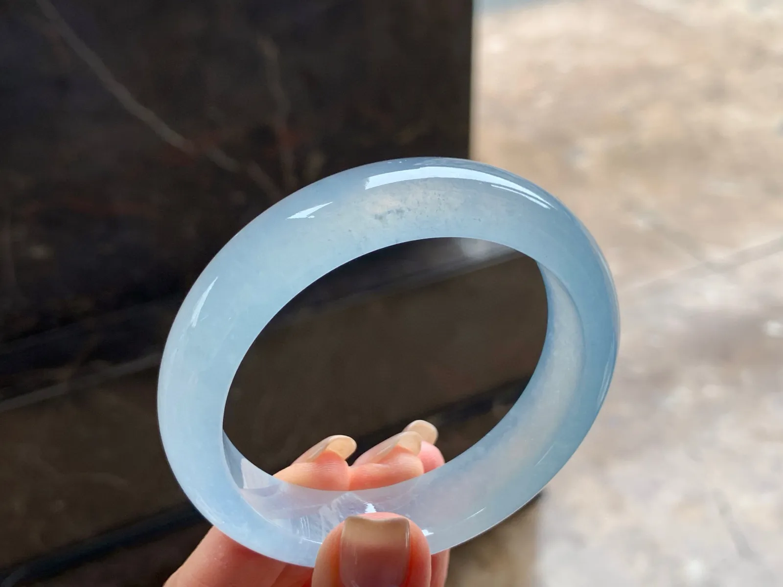 冰种手镯
种老58/15/8.6mm