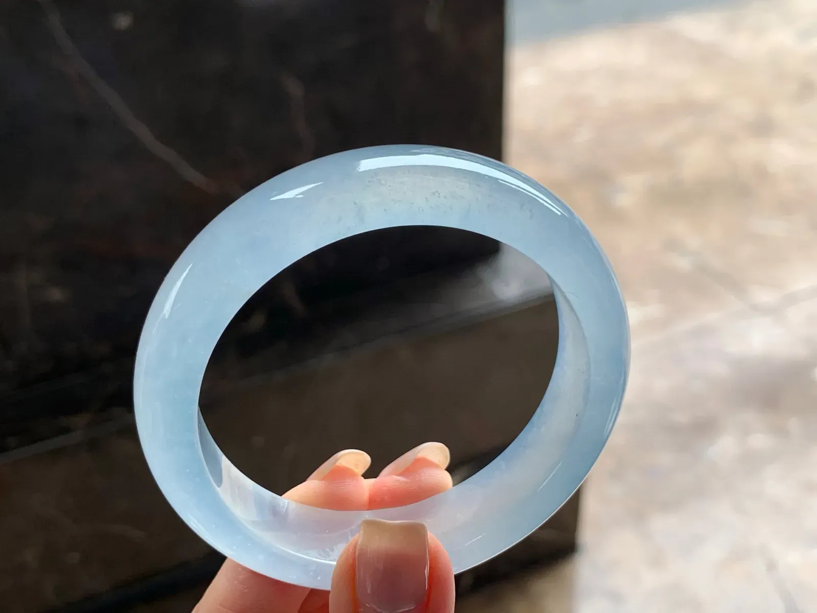 冰种手镯
种老58/15/8.6mm