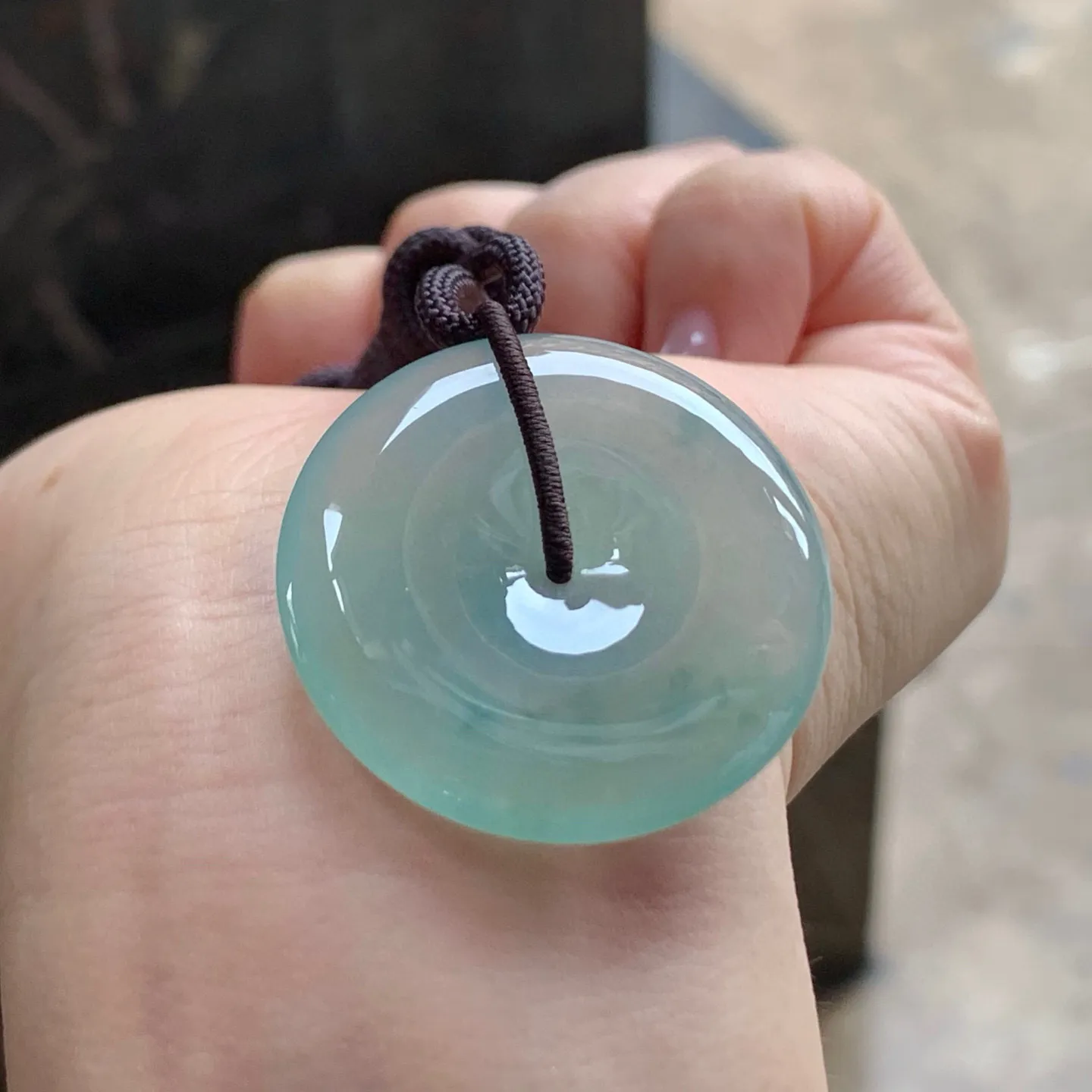 冰种平安扣
平安顺遂～