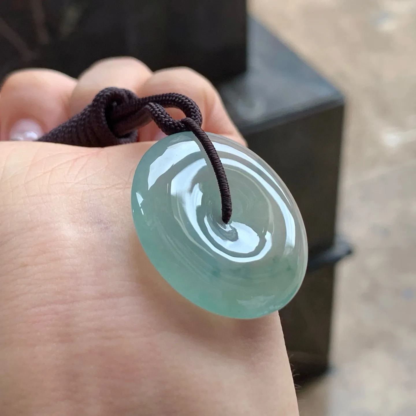 冰种平安扣
平安顺遂～