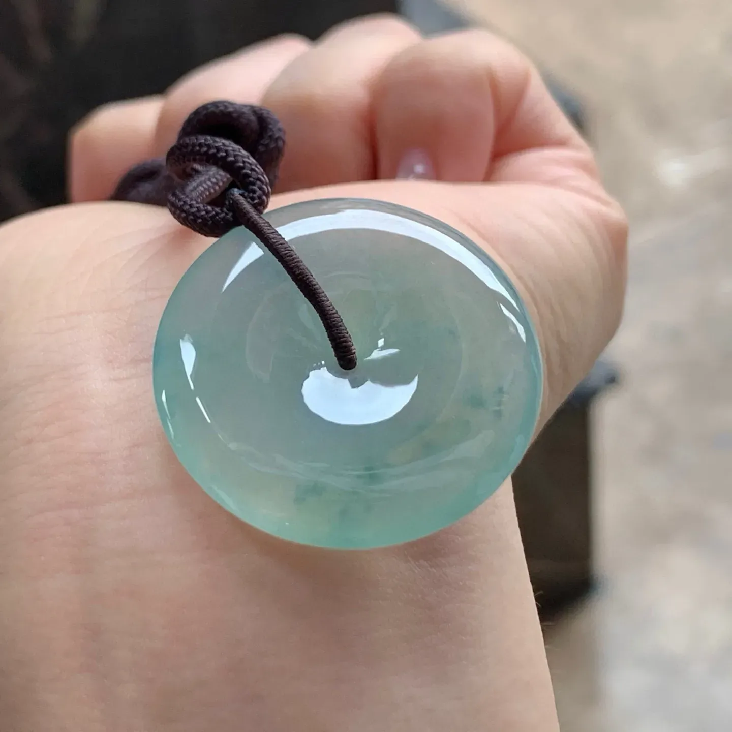 冰种平安扣
平安顺遂～