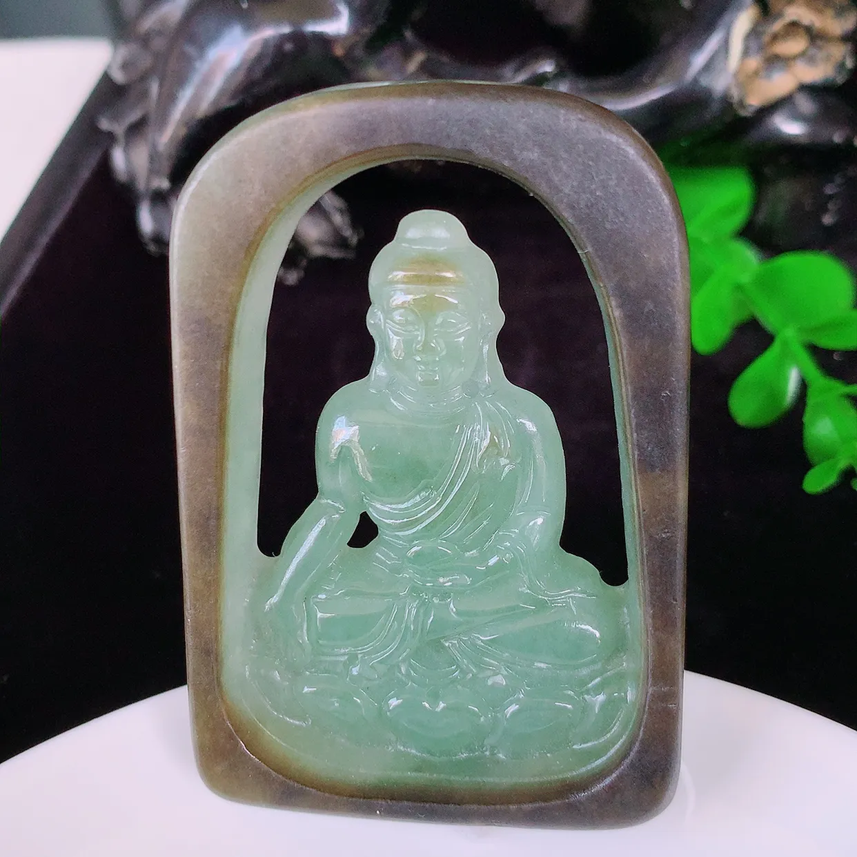 精品阿弥陀佛，飘绿翡翠大日如来、佛祖，法相端庄静美，普度众生 #60.21