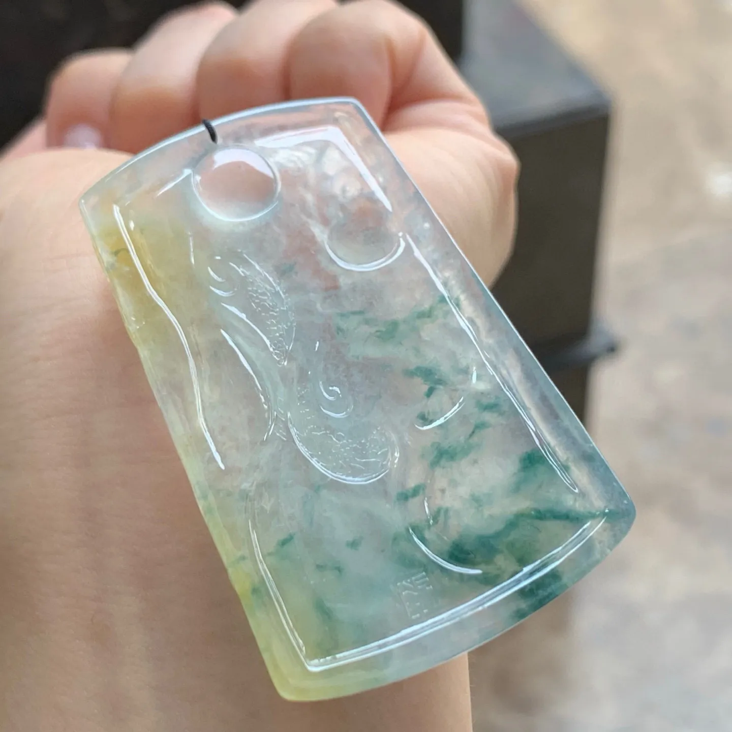 冰黄飘花龙牌
种老水足 独特