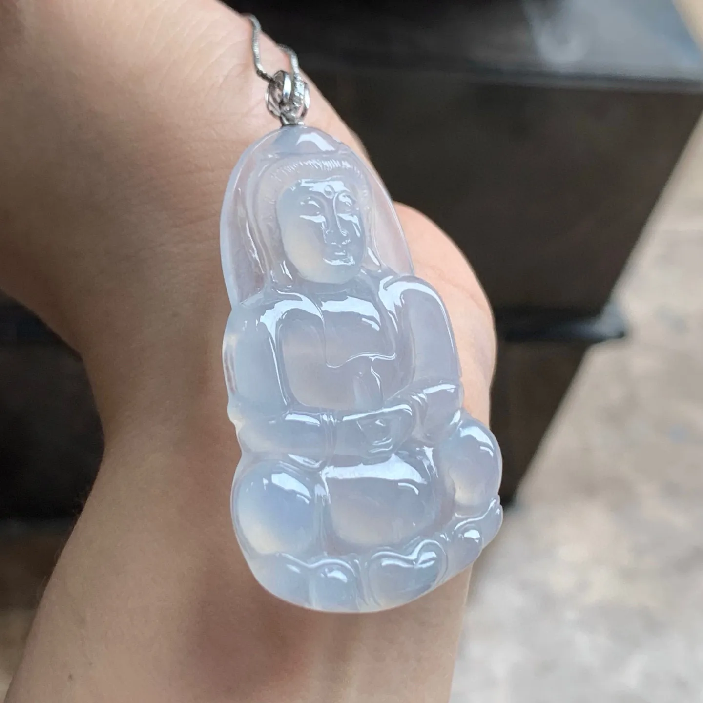 冰种观音
清爽 金扣