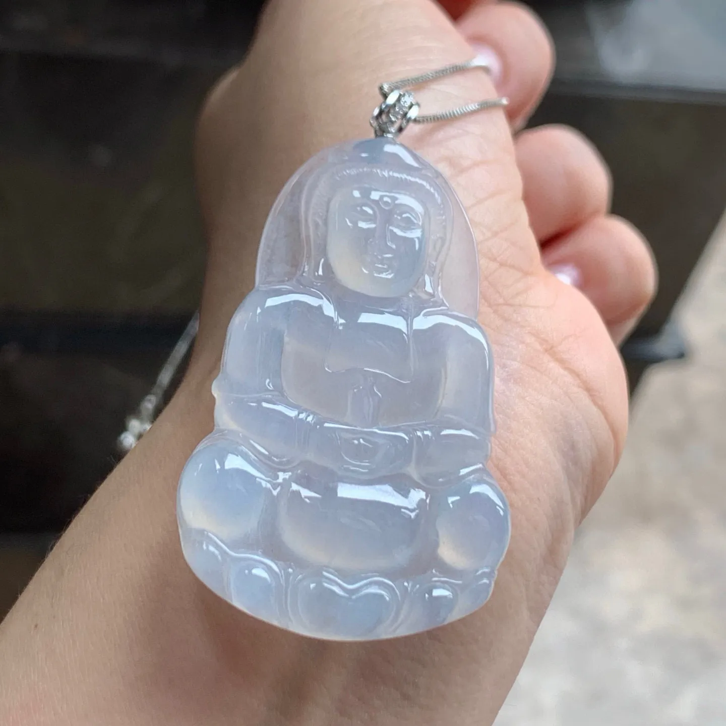 冰种观音
清爽 金扣