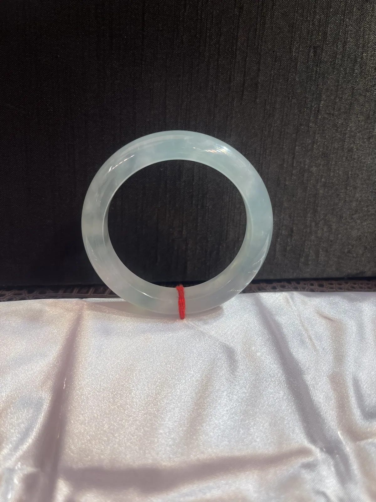 缅甸翡翠A货，正圈富贵手镯，上手效果非常好，一生平安，幸福美满，