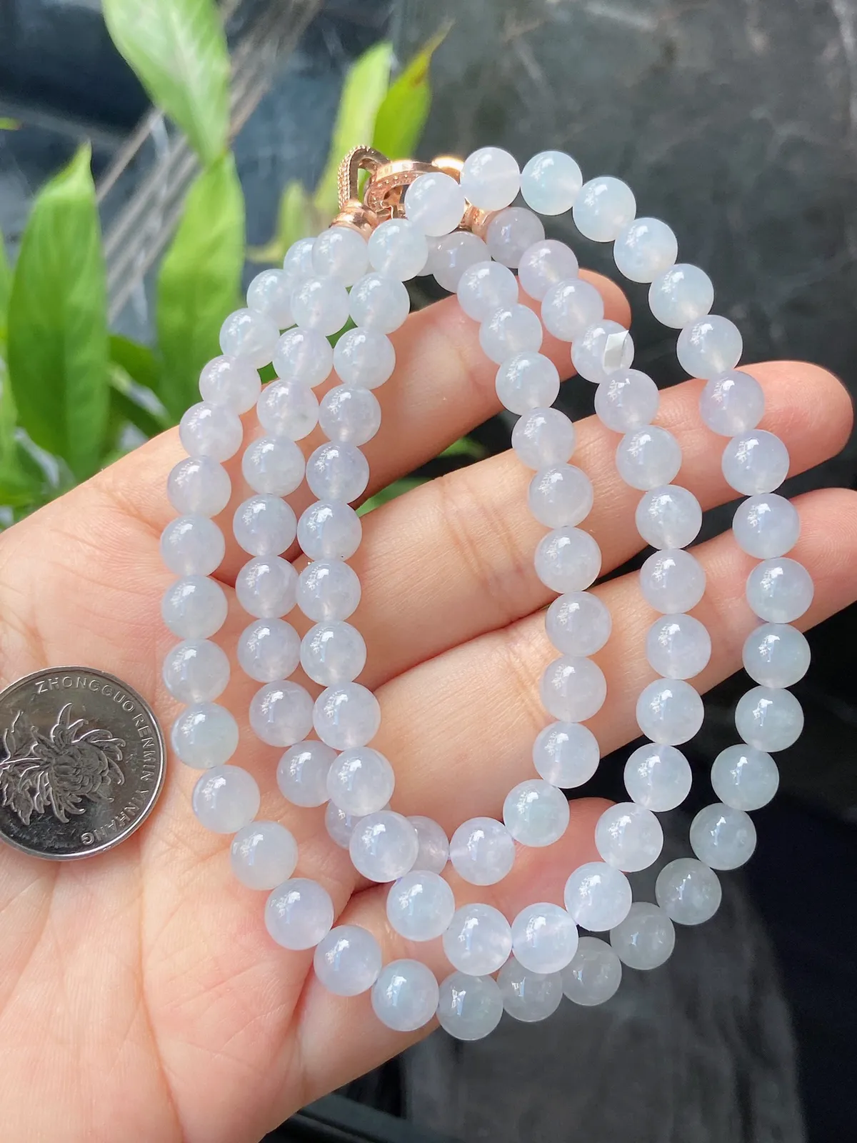 种老水足 珠圆玉润
尺寸如图一 实物更美～