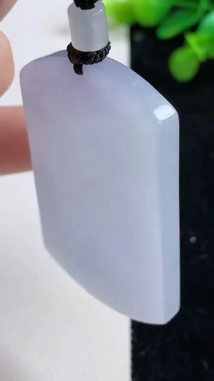 天然A货翡翠紫罗兰姜太公钓鱼吊坠，尺寸53.7-33.6-5，重量:37.29g
8月12日
