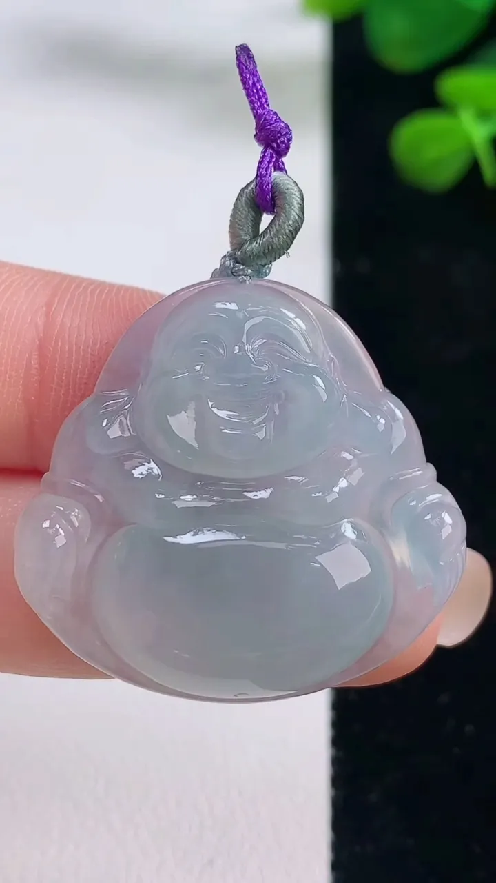天然A货翡翠佛公吊坠，尺寸3-31.7-6，重量:8.99g
8月29日