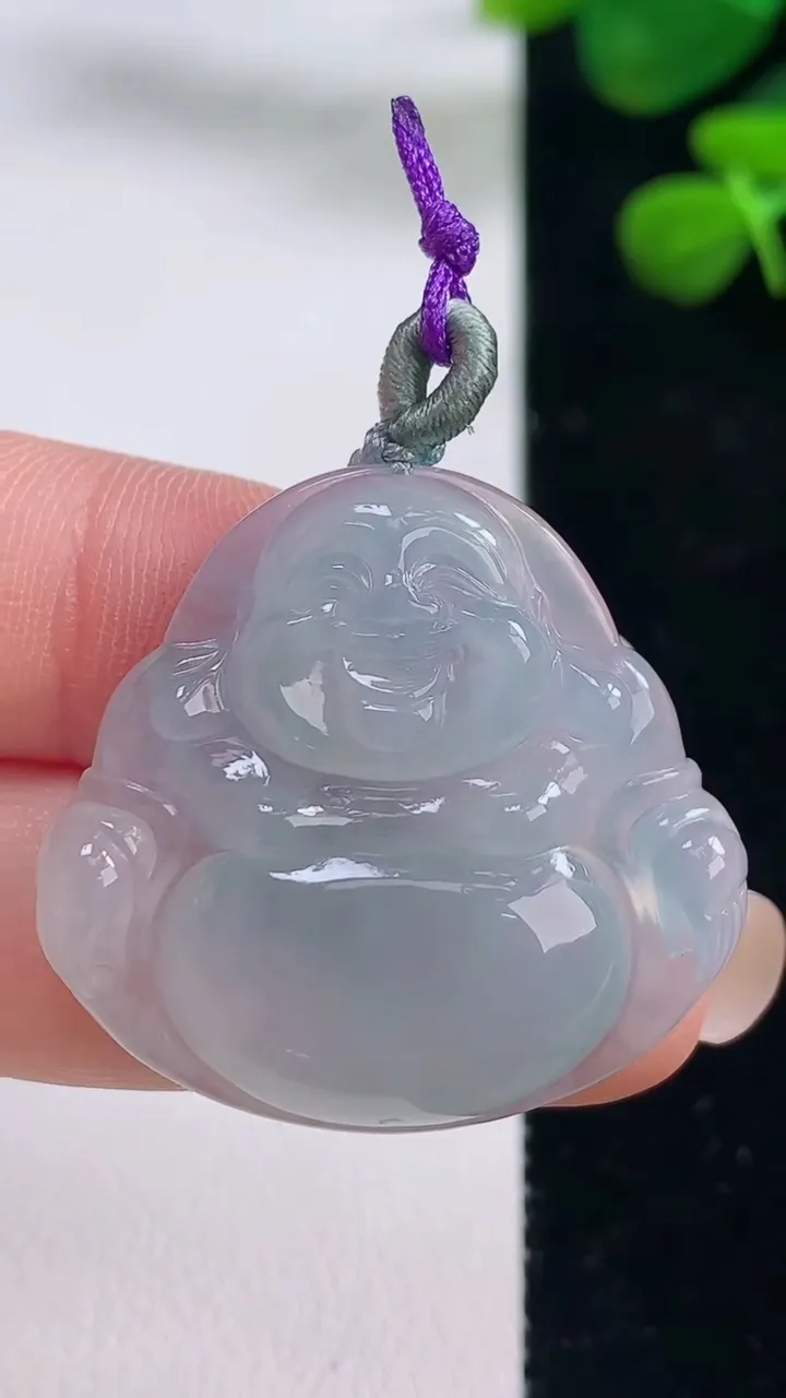 天然A货翡翠佛公吊坠，尺寸3-31.7-6，重量:8.99g
8月29日