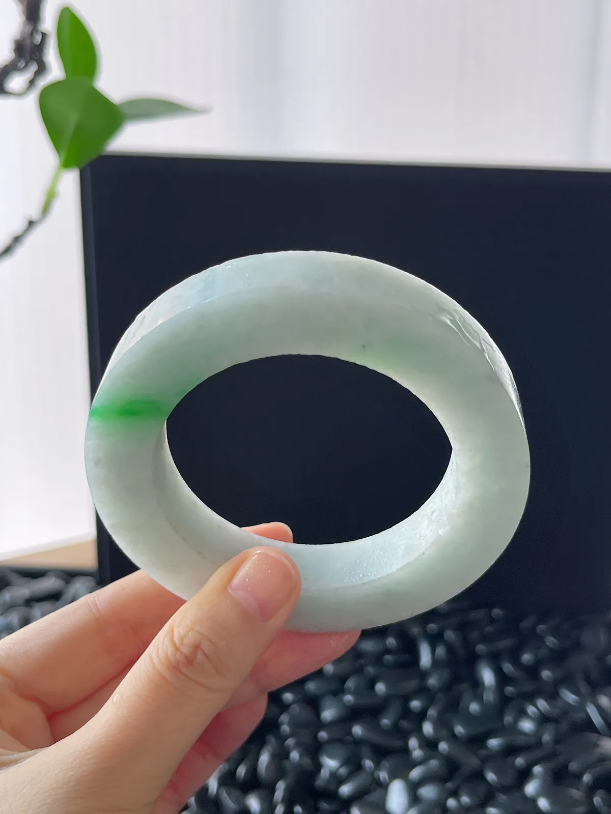 翡翠毛胚，⭕️正圈最大做61，圆条最大做57；最小做53.5