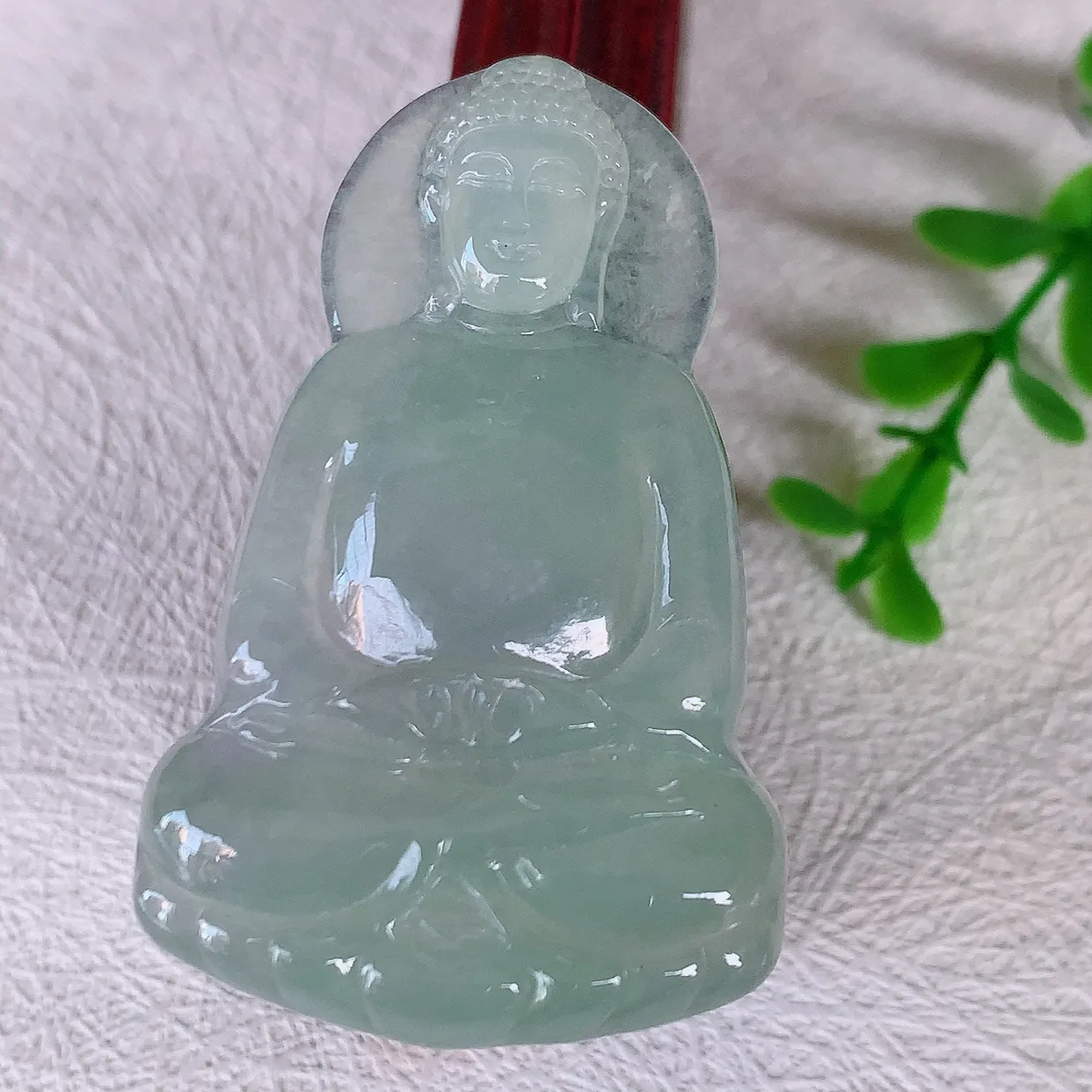 精品大日如来，冰种翡翠大日如来、佛祖，法相端庄静美，普度众生 #03.9