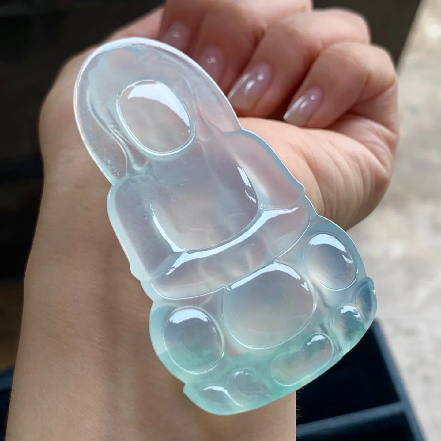 冰种观音
种老水足 大气