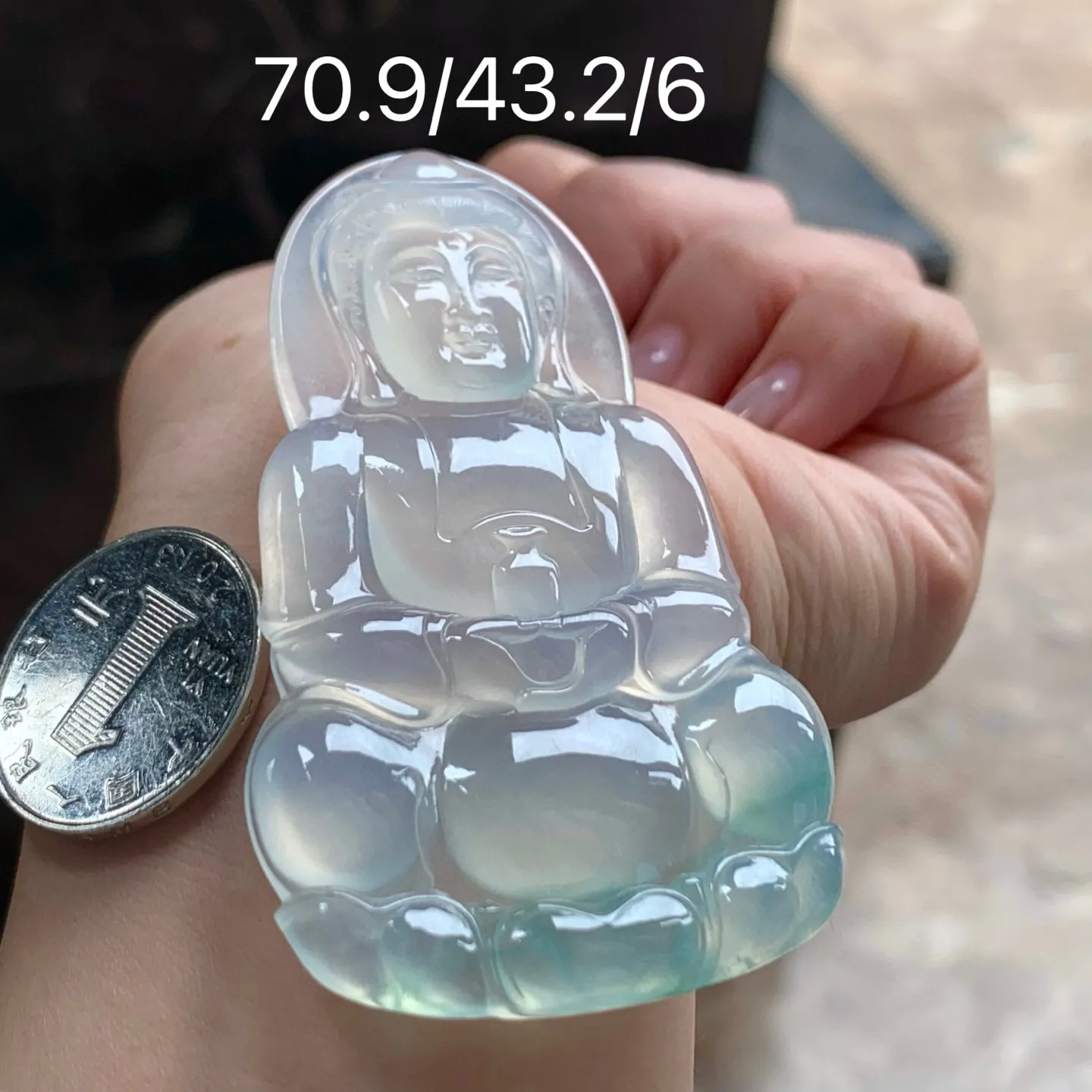 冰种观音
种老水足 大气