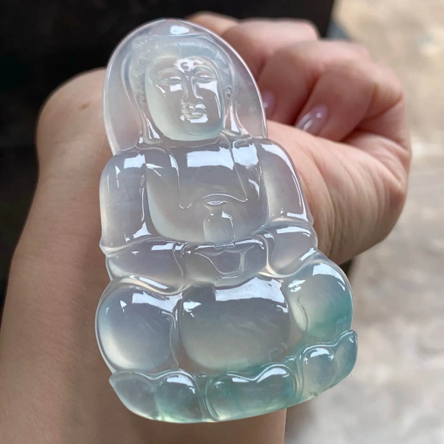 冰种观音
种老水足 大气