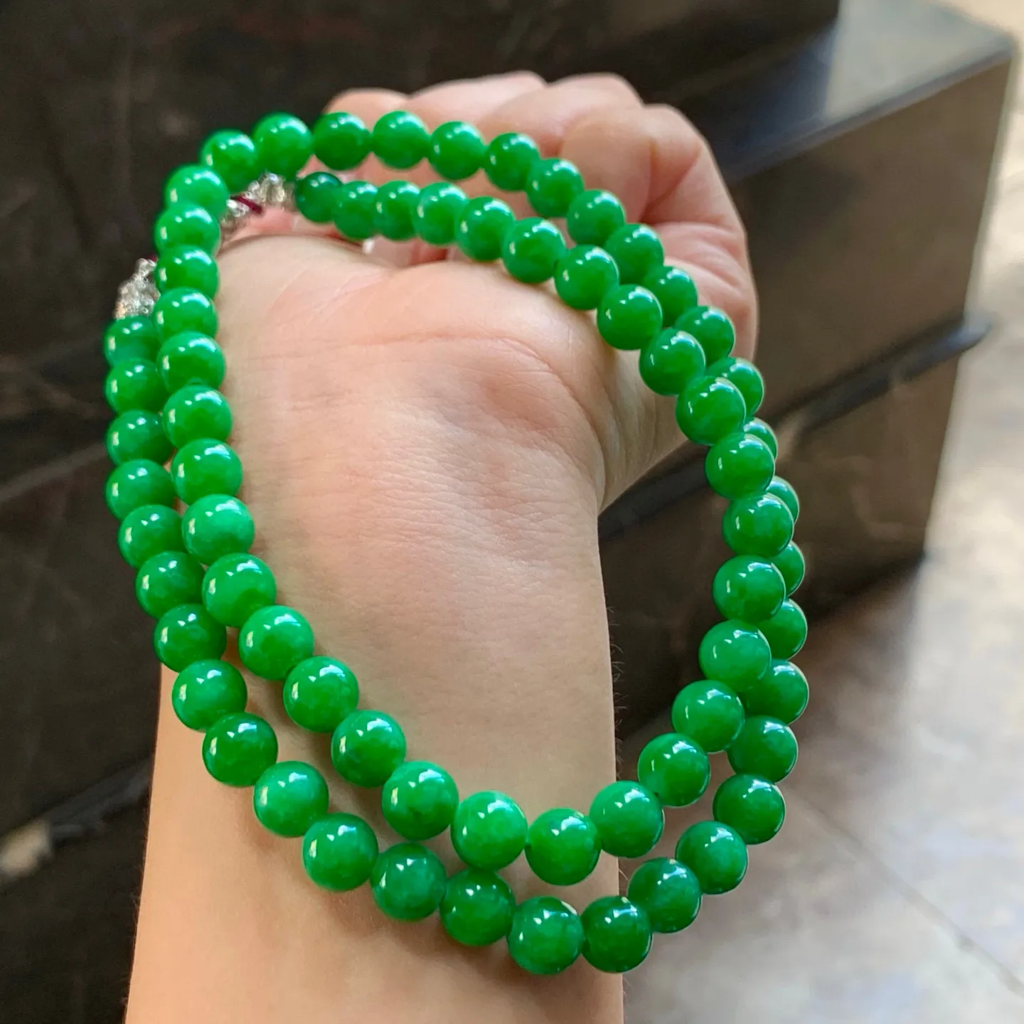 辣绿珠链
颜色漂亮