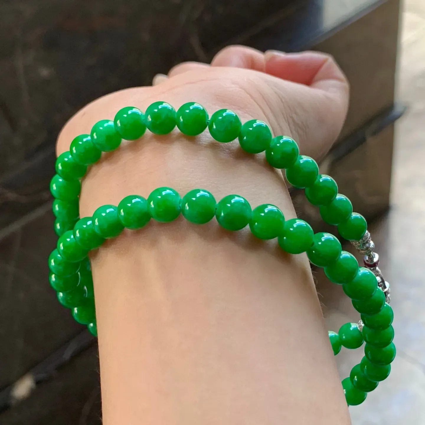 辣绿珠链
颜色漂亮