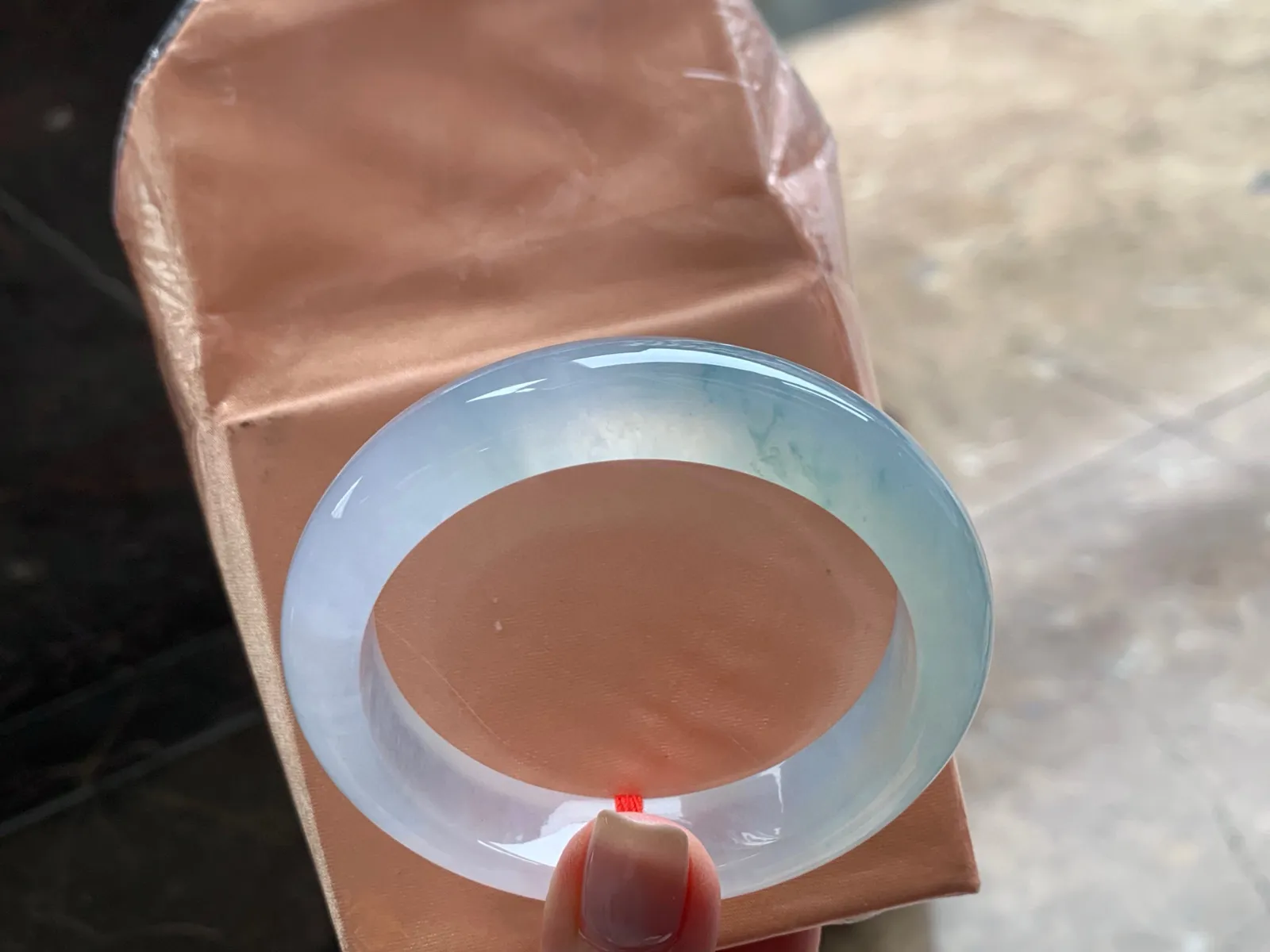 冰种手镯
种老56.6/13.3/8.9mm