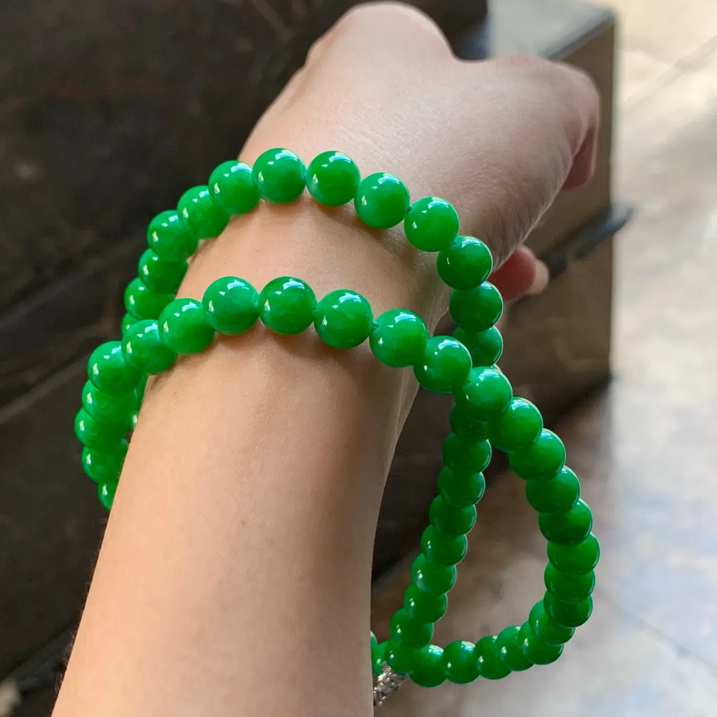 辣绿珠链
颜色漂亮