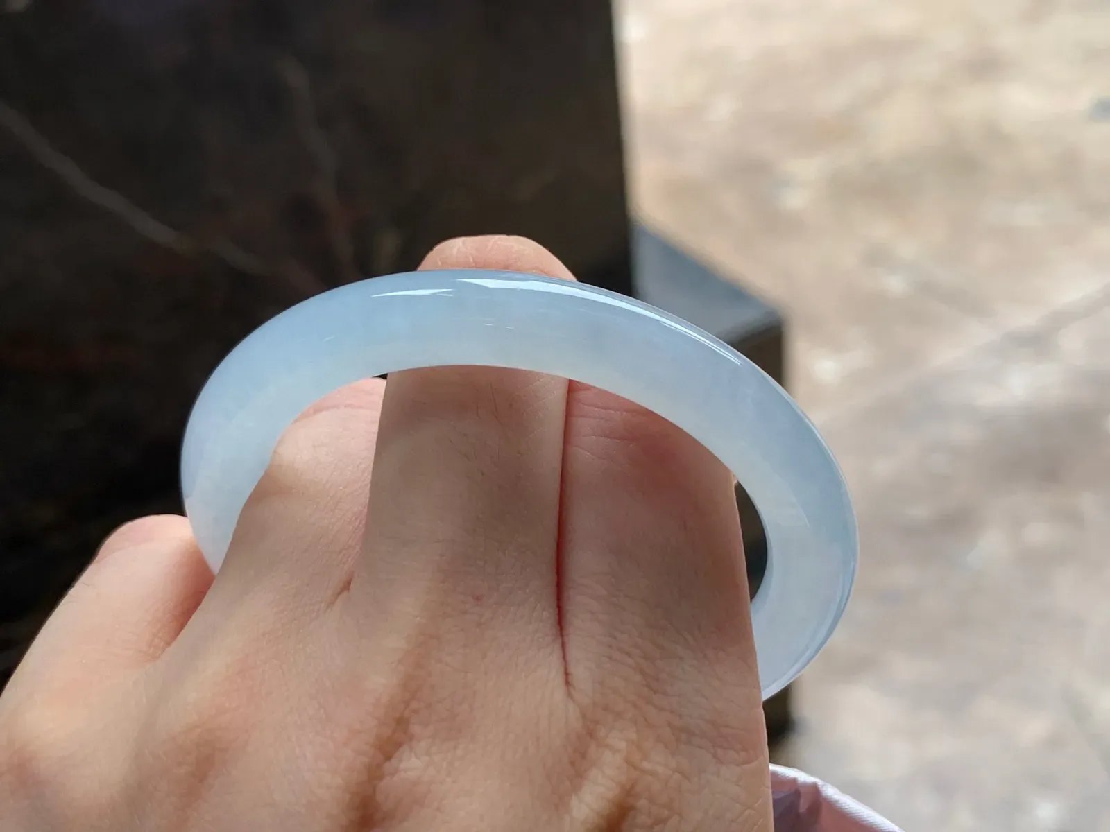 冰细圆条手镯
种好水足 52.5/8/8.7mm