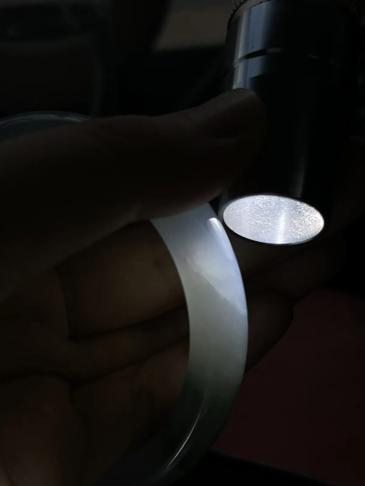 正圈54.5圈口，翡翠手镯