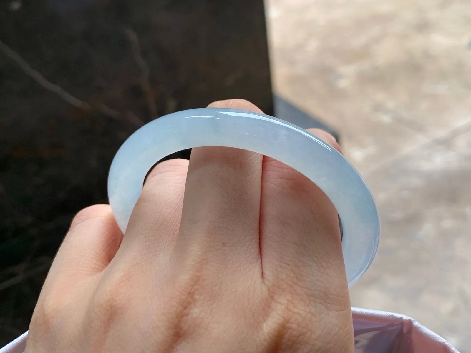 冰细圆条手镯
种好水足 52.5/8/8.7mm