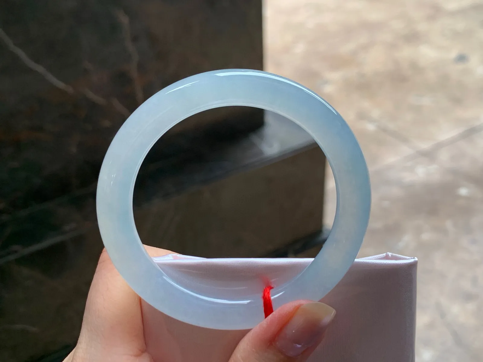 冰细圆条手镯
种好水足 52.5/8/8.7mm