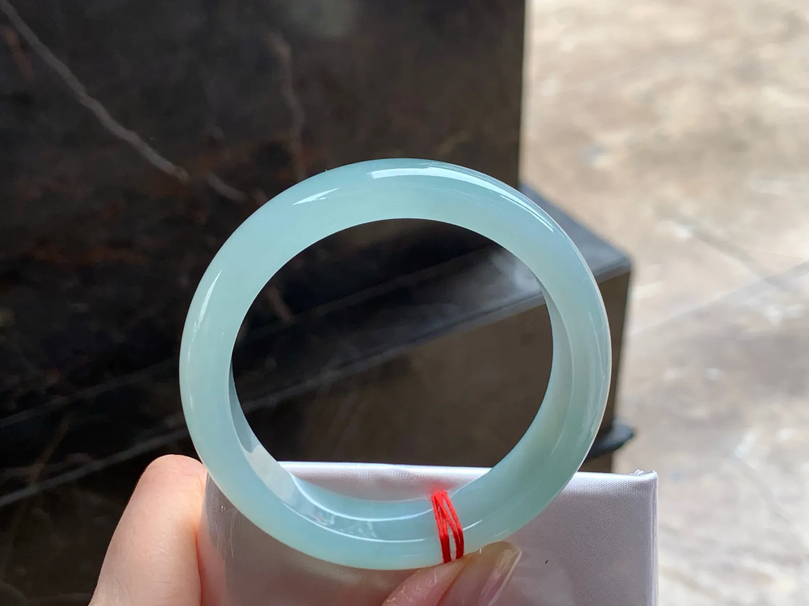 冰种手镯
种好清爽 51.8/13.6/7.7mm