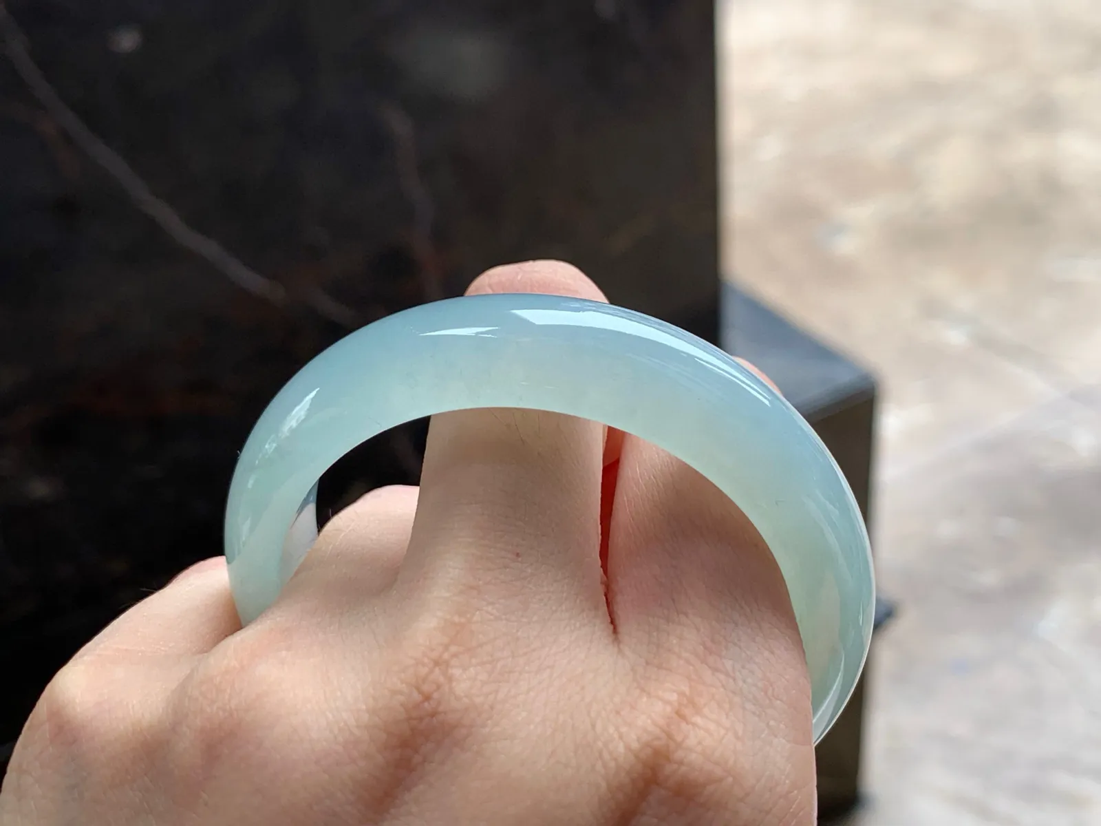 冰种手镯
种好清爽 51.8/13.6/7.7mm