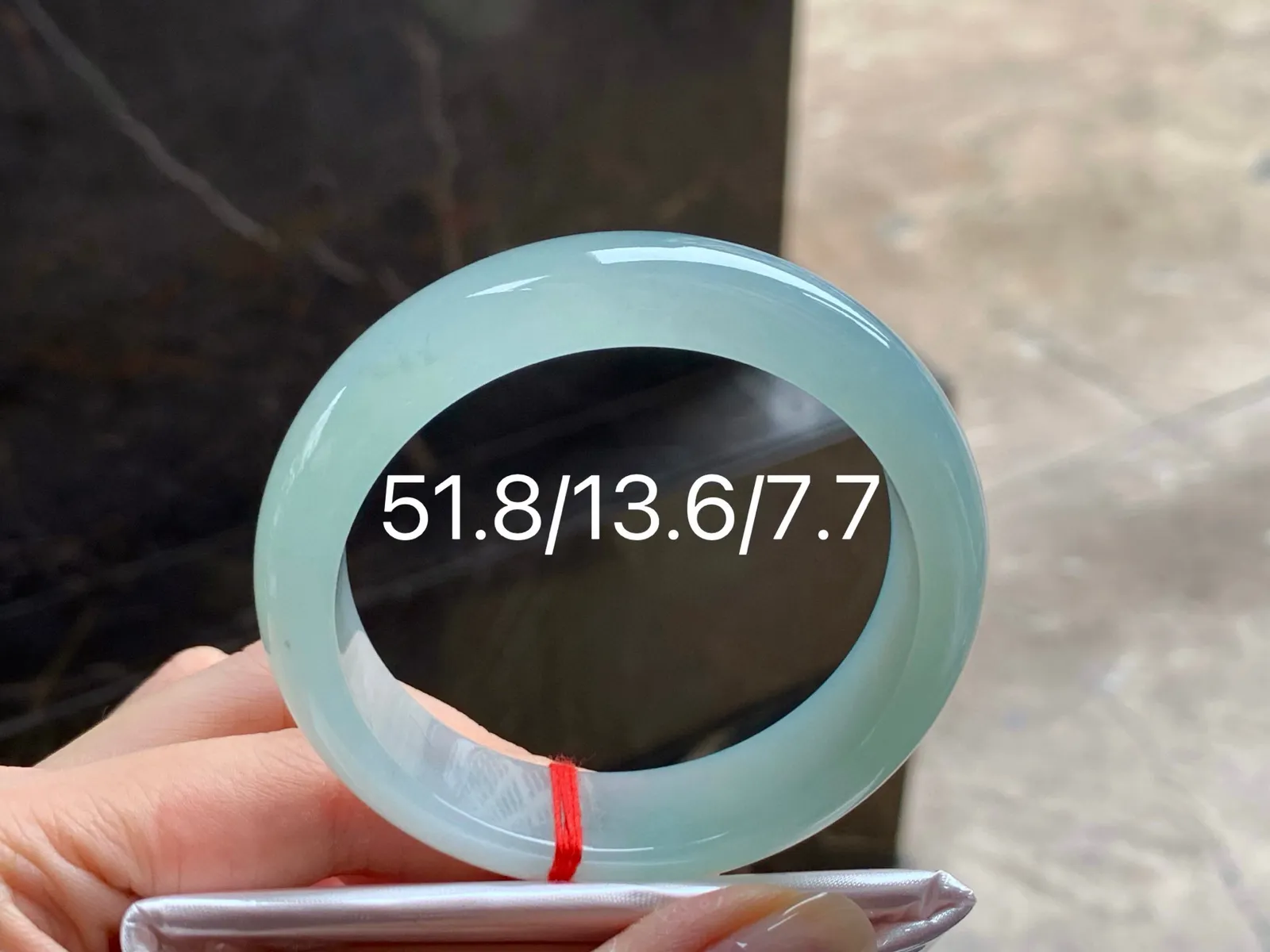 冰种手镯
种好清爽 51.8/13.6/7.7mm