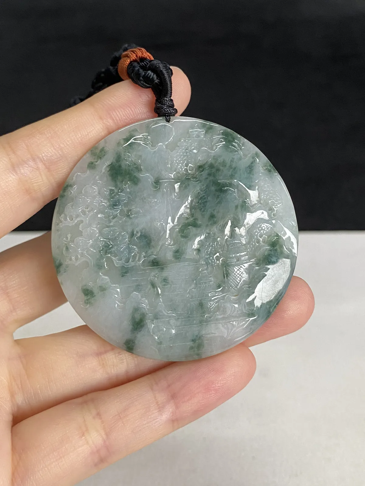 翡翠山水