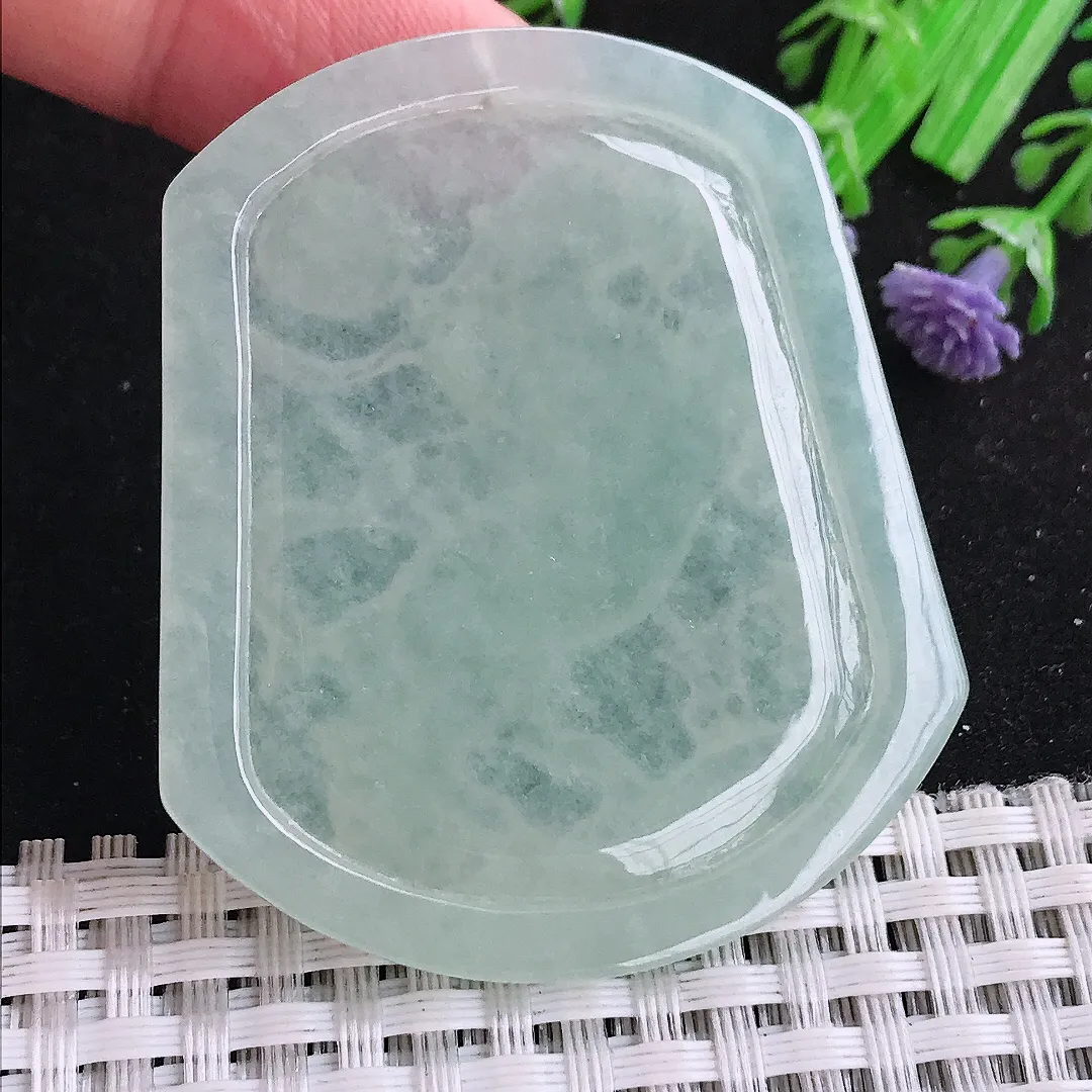 自然光53.3/45.6/4.9老坑冰胶水灵冰晴马牌生肖马吊坠翡翠玉坠