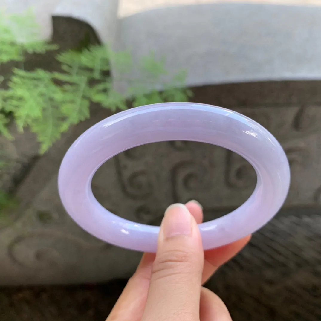圈口 56.8-10.4【满紫圆条手镯】圆条56 57可戴