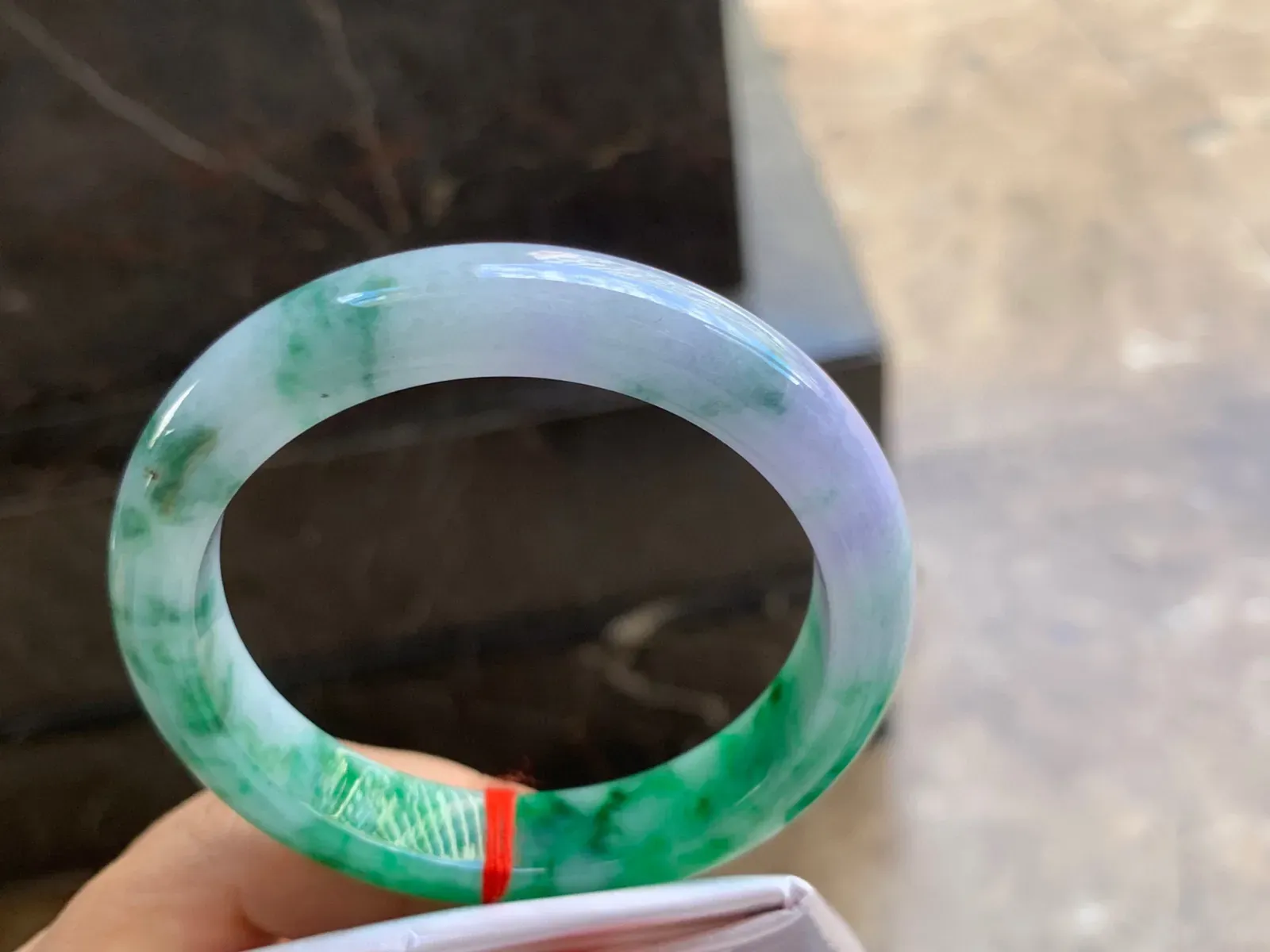 57-12-8.5mm
春彩手镯 颜色艳丽 上手漂亮