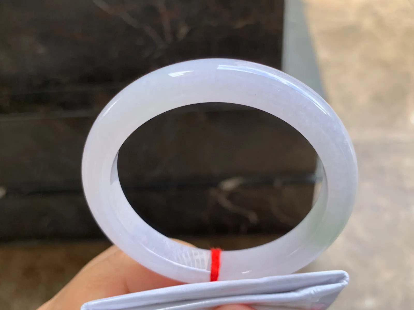 56-11-8.5mm
粉紫底手镯 粉嫩清新 上手秀美