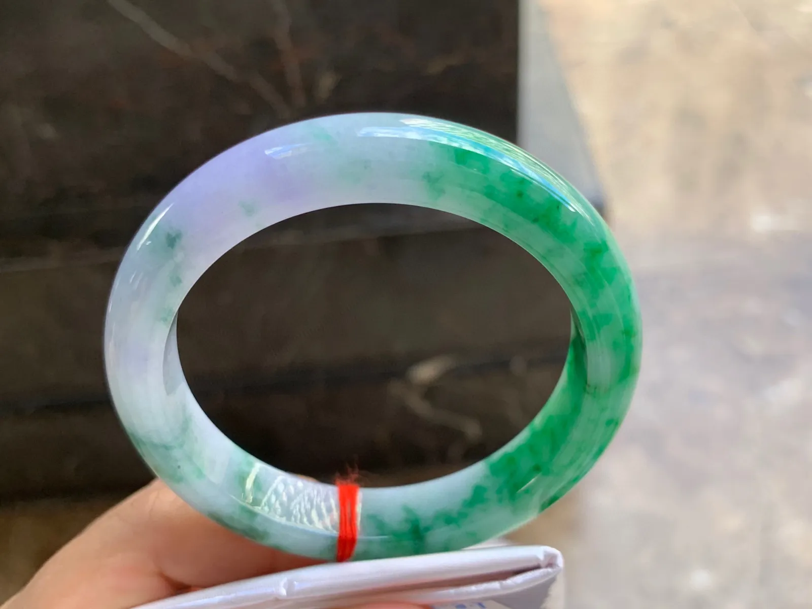 57-12-8.5mm
春彩手镯 颜色艳丽 上手漂亮