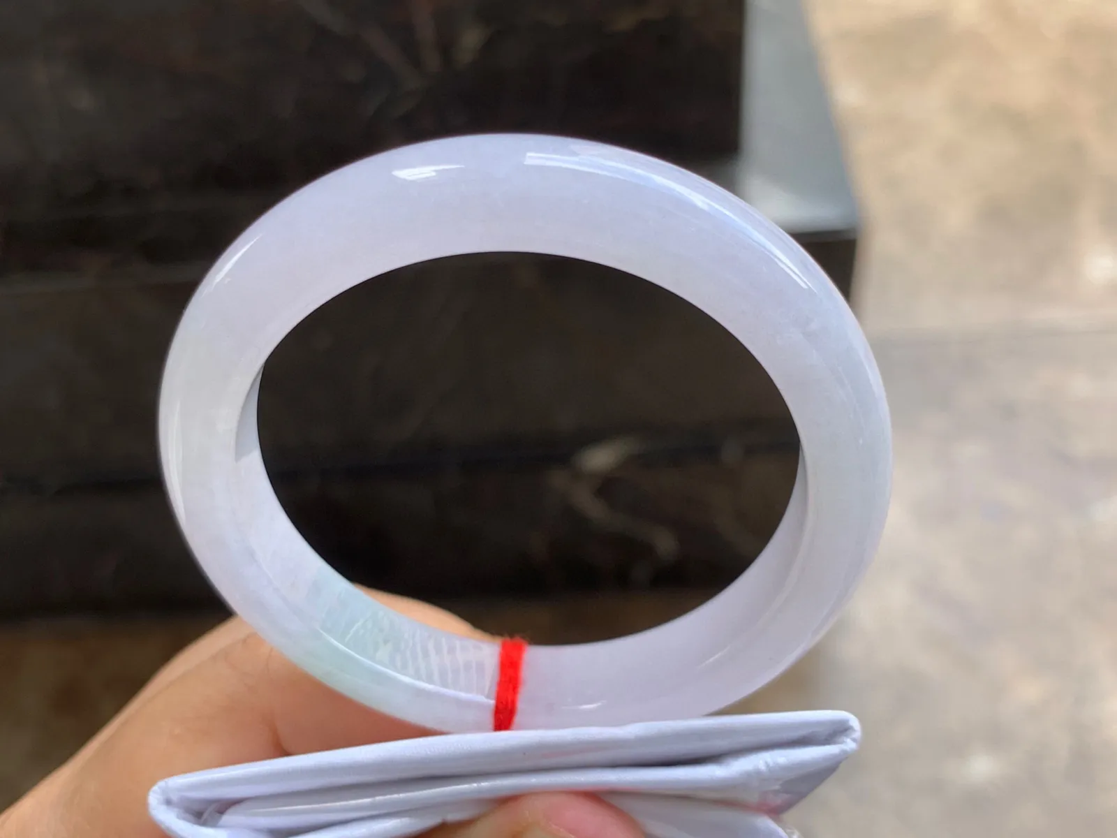 56-11-8.5mm
粉紫底手镯 粉嫩清新 上手秀美