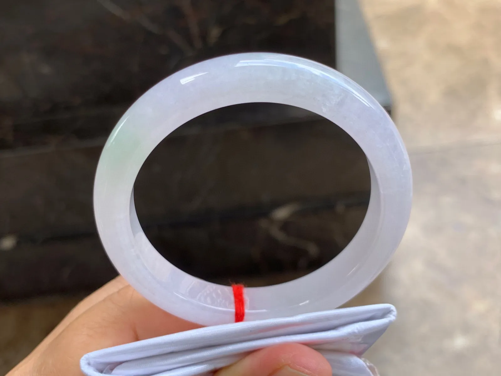 56-11-8.5mm
粉紫底手镯 粉嫩清新 上手秀美