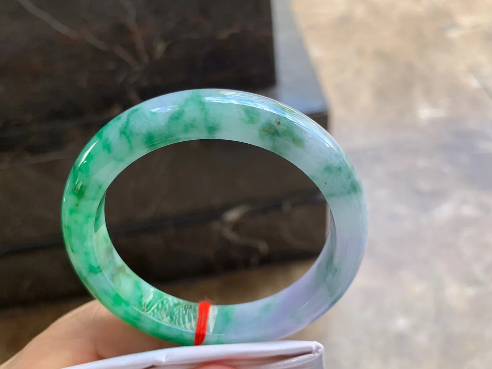 57-12-8.5mm
春彩手镯 颜色艳丽 上手漂亮