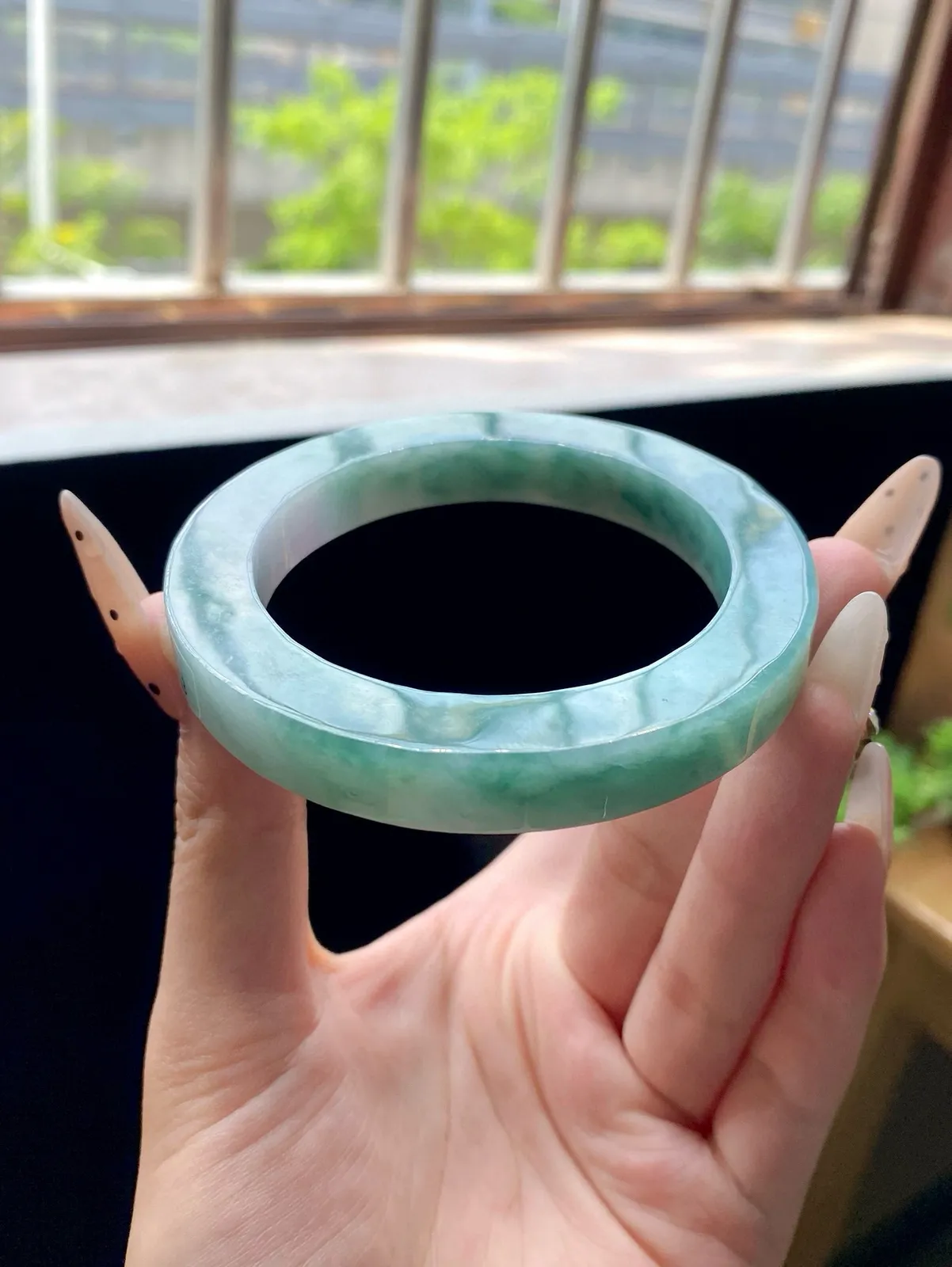 飘花镯胚，⭕️正圈最大做60，圆条最大做56；最小做57